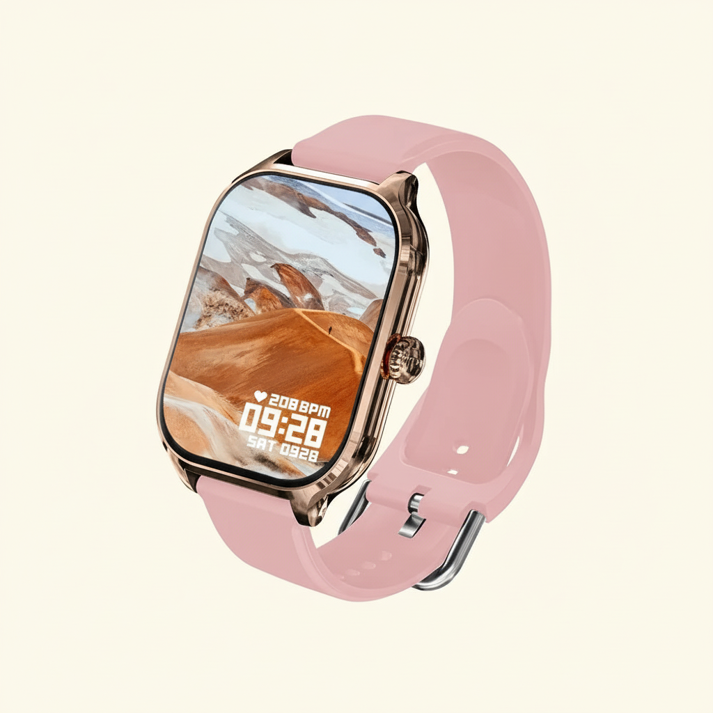 Montre Connectée Intelligente - Edition Sport & Style - Or Rose | MindTime